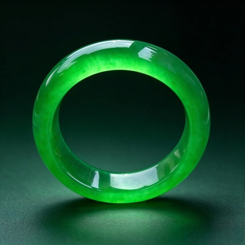 High Ice Light Luxury Green Bracelet, Women's Classic Daily Jade Bracelet