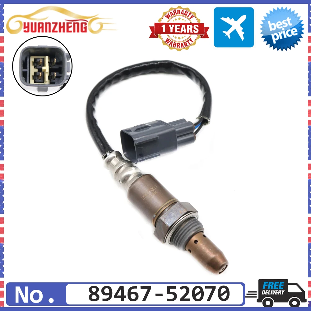 Upstream 89467-52070 Front Air Fuel Ratio Lambda O2 Oxygen Sensor For Toyota Auris Corolla Yaris Lexus GS GX ISC ISII LS