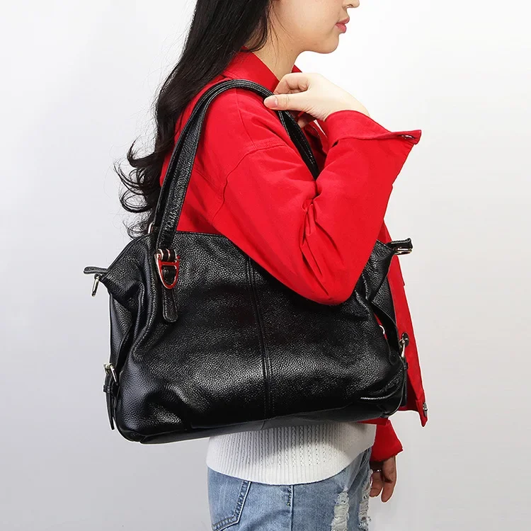 

2026 New Fashion Genuine Leather Women Handbags European Style Ladies Shoulder Bags Female Girl Brand Luxury Crossbody Bag Hot