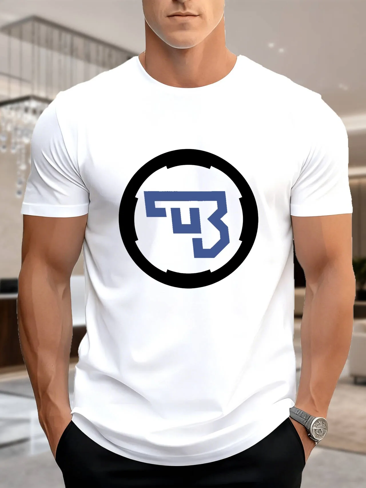 جديد وصول أزياء الرجال المطبوعة قصيرة الأكمام تي شيرت براون ورقة التصميم الإبداعي 100٪ القطن تنفس عارضة الراحة