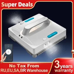 Robot Aspirapolvere ABIR G20S, Navigazione mappa AI,partizione super intelligente,con memoria, app WiFi, forte aspirazione 6000Pa, lavaggio intelligente a umido, disinfezione, funziona con Alexa e Google Assistant