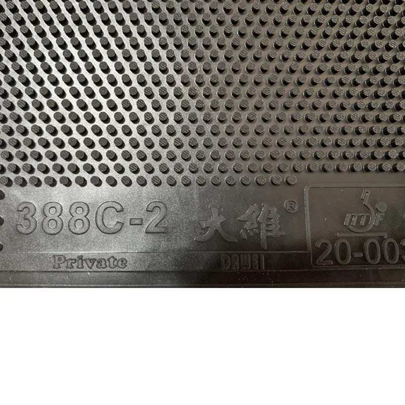 Lange Pips OX Dawei 388C-2 Tischtennis-Gummiplatte Rohgummi Pickel aus speziellem Offensiv-Tischtennisschläger Ping-Pong-Gummi – Detail 9