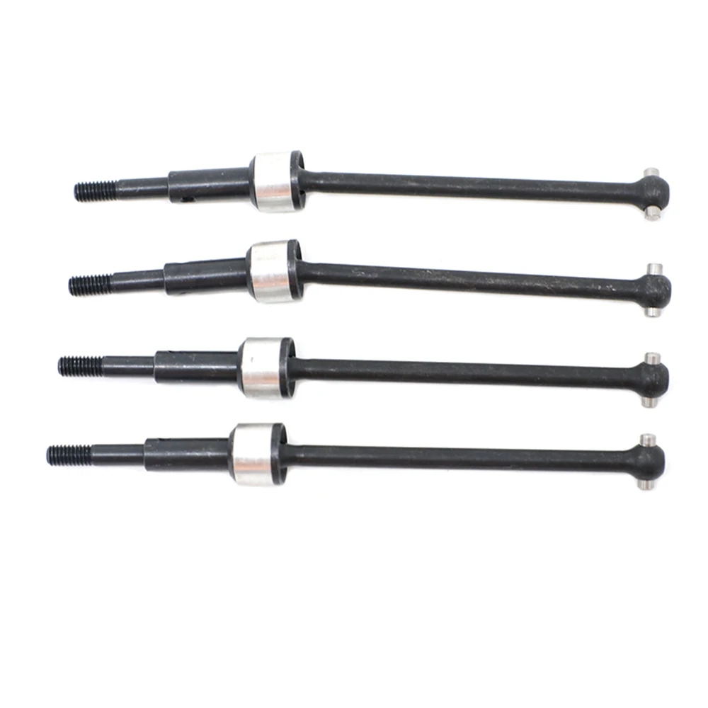 4Pcs Metal Front and Rear Drive Shaft CVD for 1/10 Redcat Blackout XTE / SC / XBE (Pro) RC Car Upgrade Parts Accessories