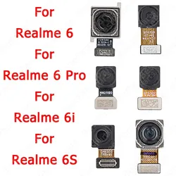 Camera Module For Realme 6 Pro 6i 6Pro 6S Big Rear Selfie Front Back View Camera Replacement Spare Parts Flex Cable