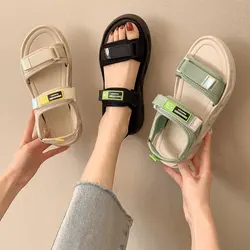 Women's Sandals Fashion Thick Soled Non Slip Comfortable Outer Wear Seaside Sandalias For Summer
