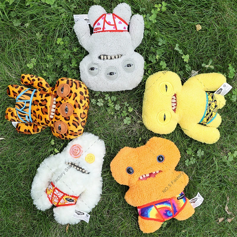 Original Fuggler Funny Ugly Monster Tooth Doll Monster Funk Tooth Treasure Plush Kawaii Series Plush Doll Children Gifts