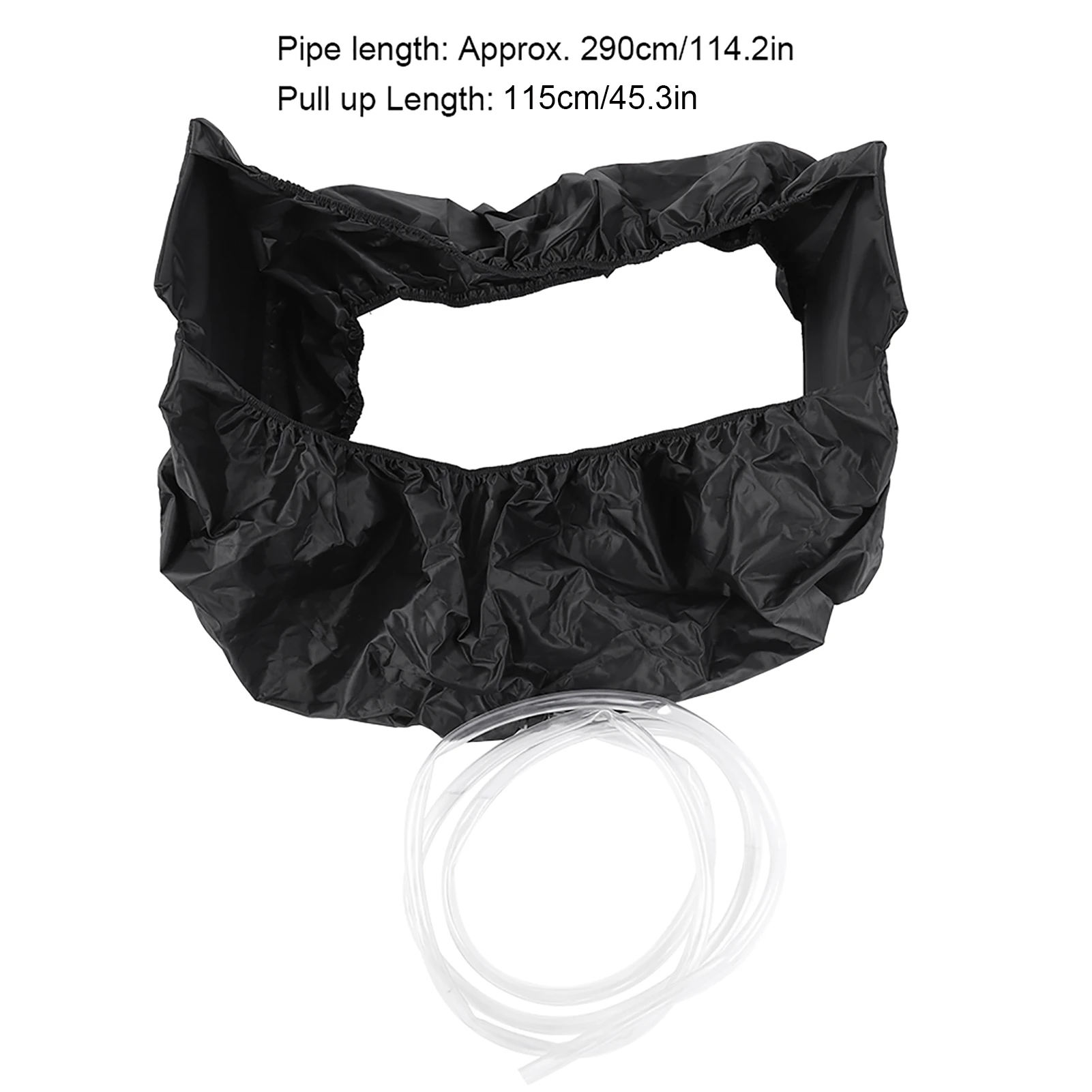 Black Air Conditioning Cleaning Bag Wall Mounted Waterproof Dust Washing Clean Protector Bag