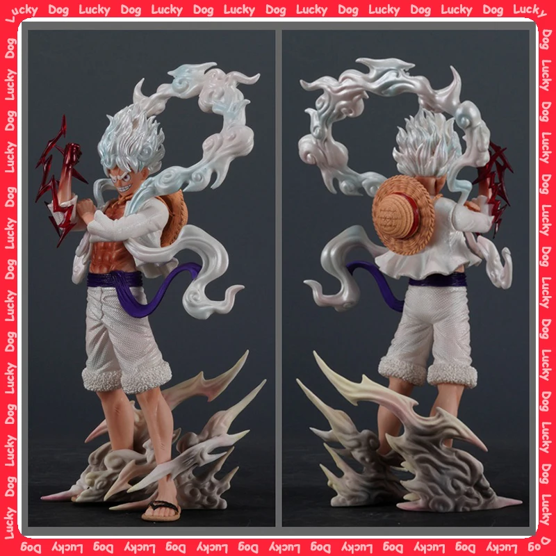 

Цельный GK и Королевство Ники Луффи, пятиуровневый остров призраков, статуя Луффи, модель, орнамент, коробка, набор ручной работы