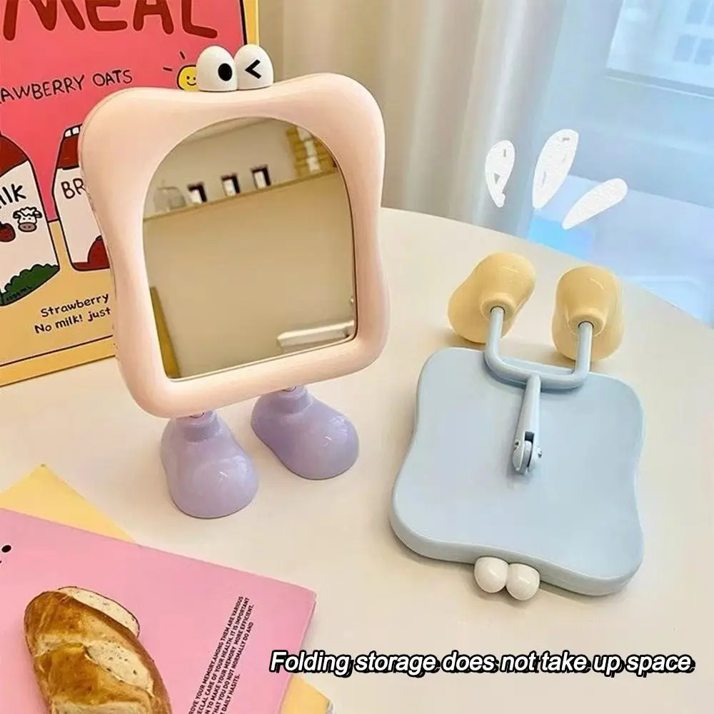 Espelho de maquiagem de mesa bonito Espelho de penteadeira versátil de alta definição Espelho de vaidade