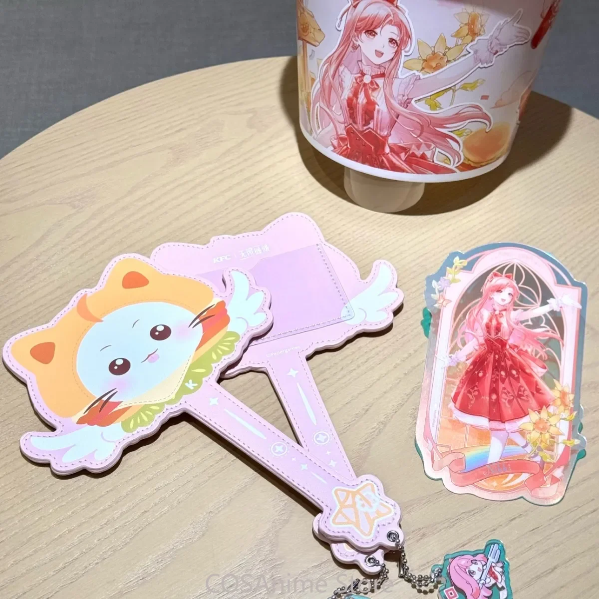 إنفينيتي نيكي الرسمية    X KFC كولاب كوسبلاي مومو     نيكي دلو بطاقة كم شفافة بطاقة Ack كليب صور بطاقة كأس غطاء الساخن #3