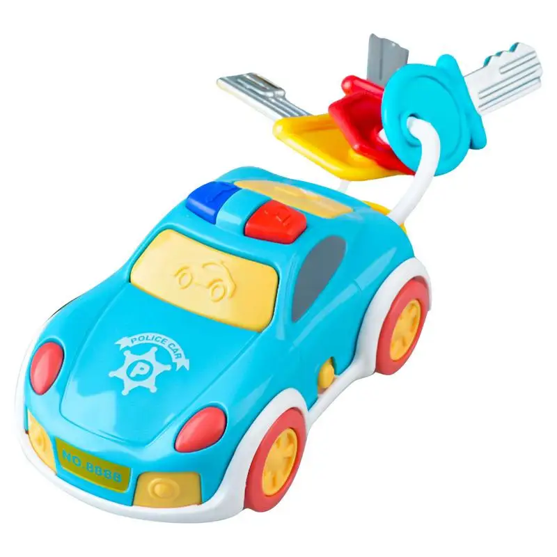 Vehicle Toys With Sounds Key Vehicle Toys With Music Funny Children Sensory Toy Simulation Key Toys For Home Kindergarten Nurser