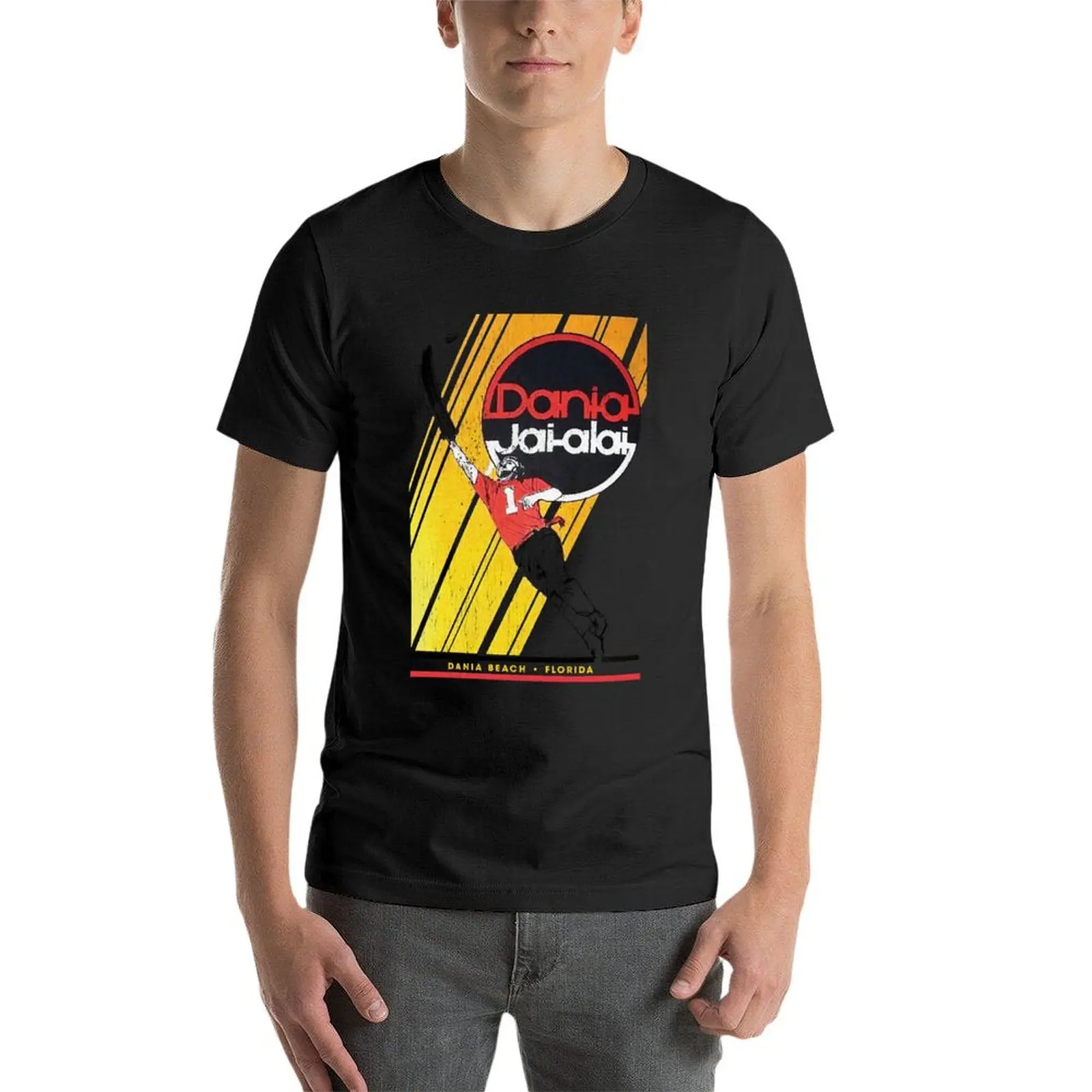 Jai Alai Classic T-Shirt summer top blanks mens t shirts casual stylish image 3