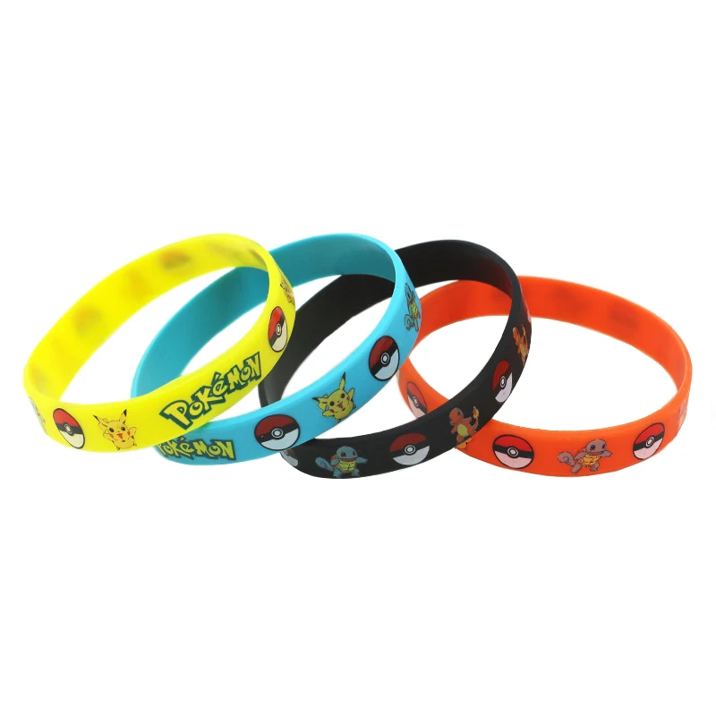 Браслет-с-изображением-покемона-аниме-карманный-эльф-Пикачу-мультяшный-силиконовый-браслет-браслеты-подарки-для-вечеринок-аксессуары-для-косплея-игрушки