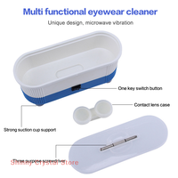 High-Frequency Ultrasonic Glasses Cleaner Machine Wireless Control Multi-Purpose Cleaning For Contact Lens Watch And Jewelry