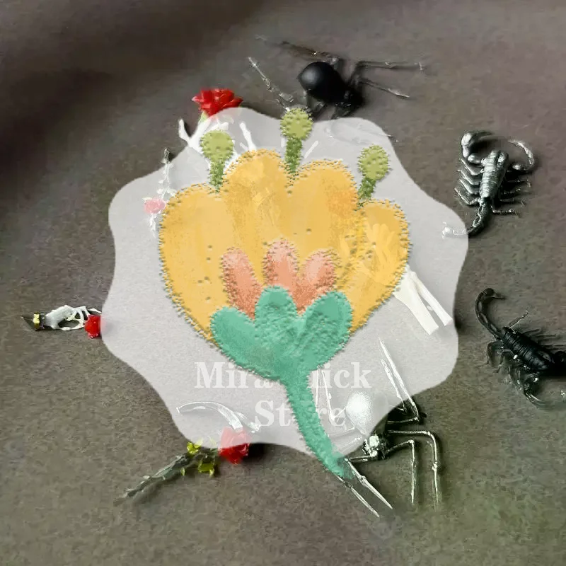 Non-Stick Rose Skull Skeleton Hand Silicone Nail Art Molds Reusable DIY Nail Decor Tools for Manicure Salon Beginners