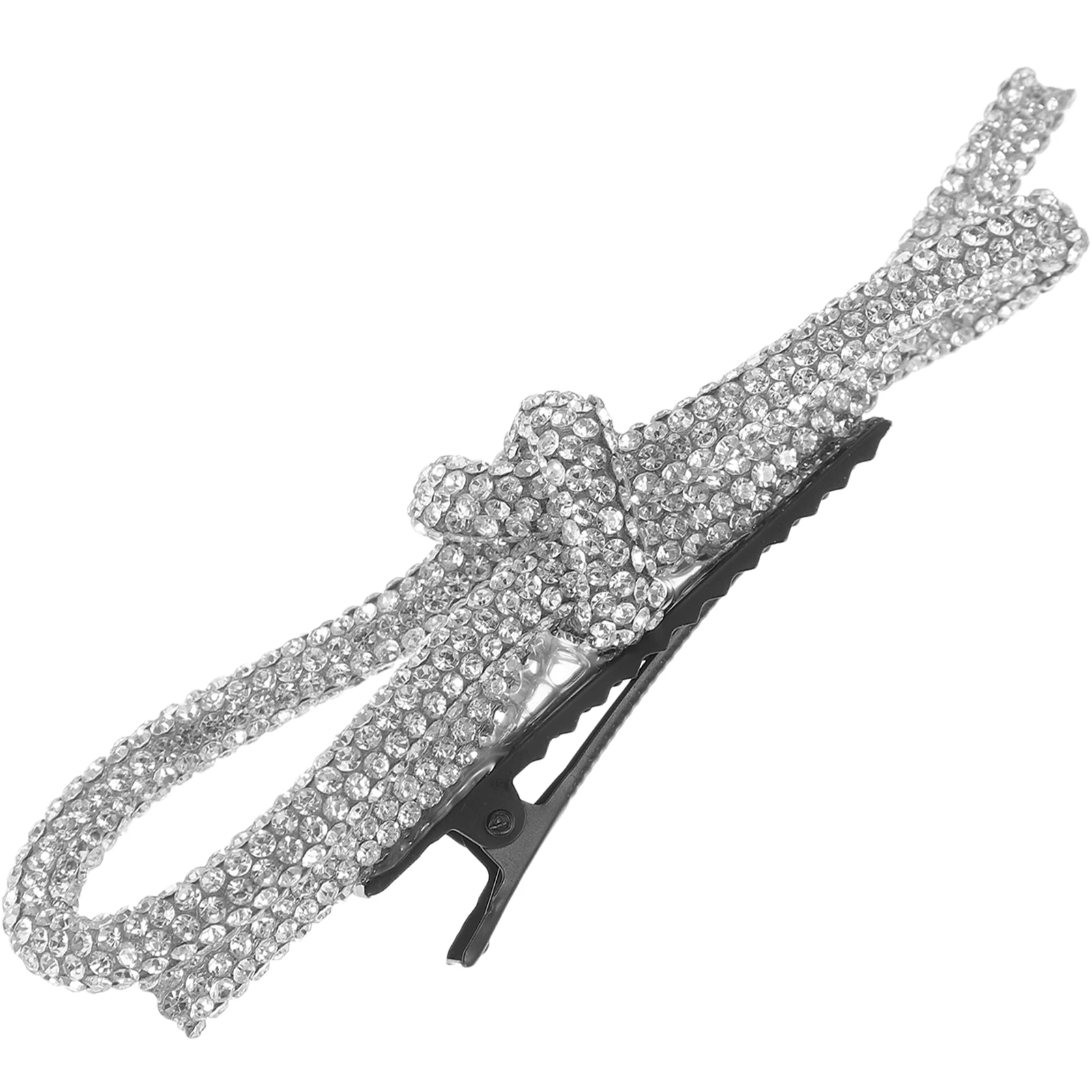 

Rhinestone Metal Bow Hairpin For Cute Hair For Women Hair Accessories Women Girls Accessories Wedding Party Use
