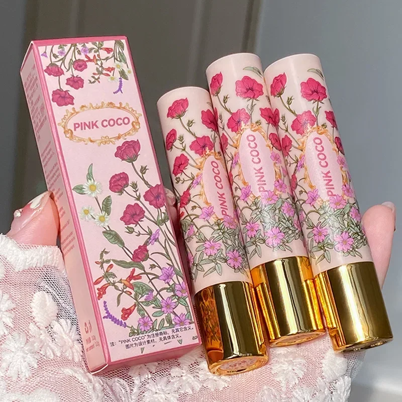 Gold Lipstick Matte Texture Halo-dyeing Waterproof Mirror Water Glass Lip Gloss Transparent Color Cosmetics