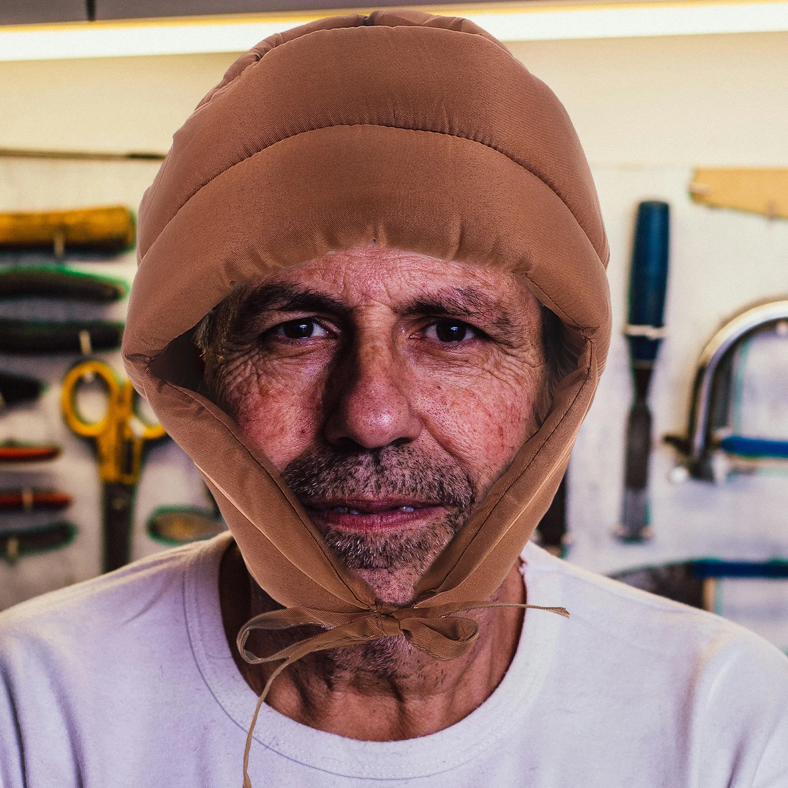 Schutzmütze für ältere Menschen, verstellbar, sicher, leicht, Bump Cap, bequem, atmungsaktiv, für Senioren, Anti-Fall, Anti-Kollision