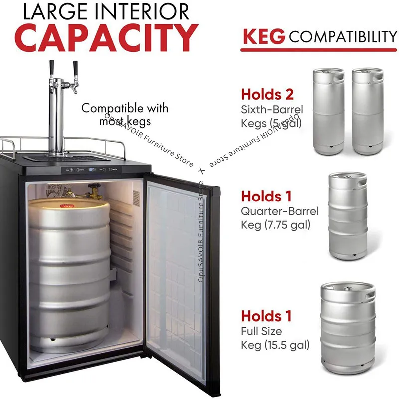 Ultimate Beer Tap Machine Craft Beer - Commercial Air-Cooled Fresh Beer Dispenser & Dispensing System Kitchen,Dining & Bar JT40