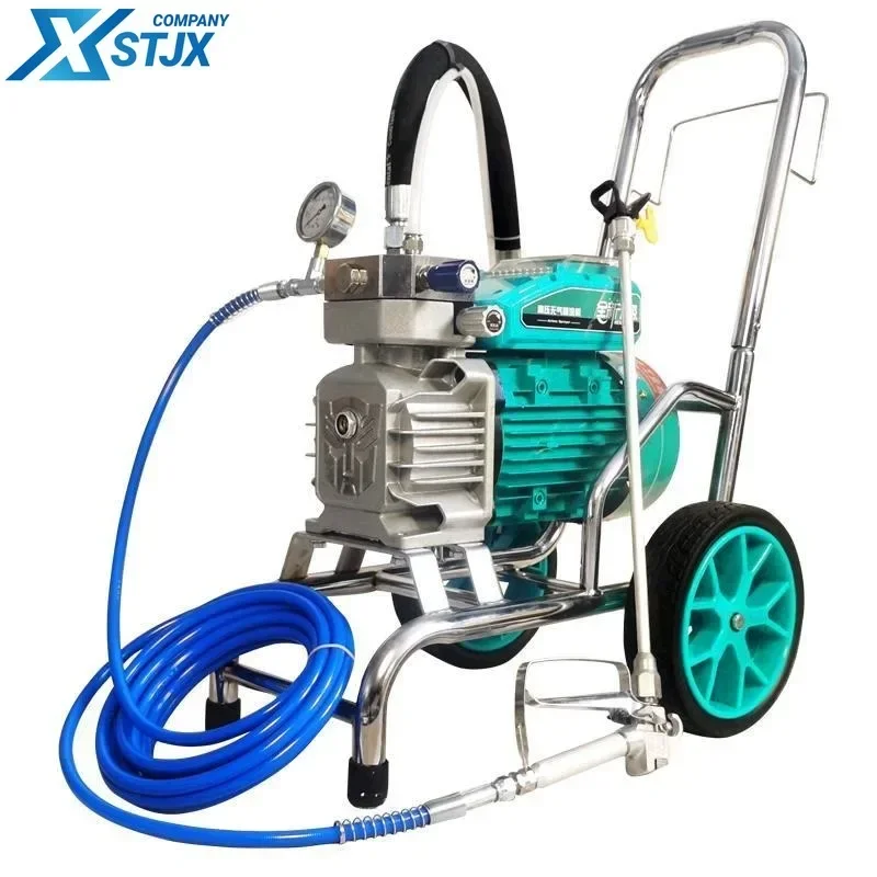 Electric high-pressure airless spray machine/latex paint interior and exterior wall coating/steel structure spray gu