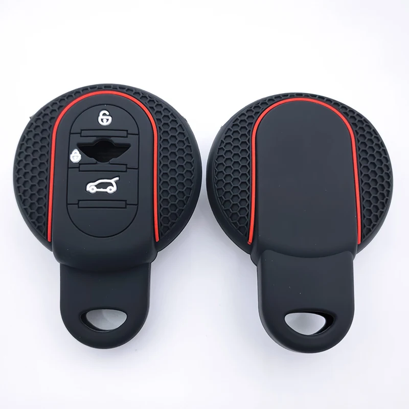 Silicone Key Fob Cover Key Protection Case for BMW MINI COOPER S ONE JCW F54 F55 F56 F57 F60 CLUBMAN COUNTRYMAN