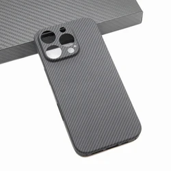 ZXKE True Fiber Case For Apple iPhone16Pro iPhone16ProMax Cover Thin and light attributes Aramid fiber material phone shell