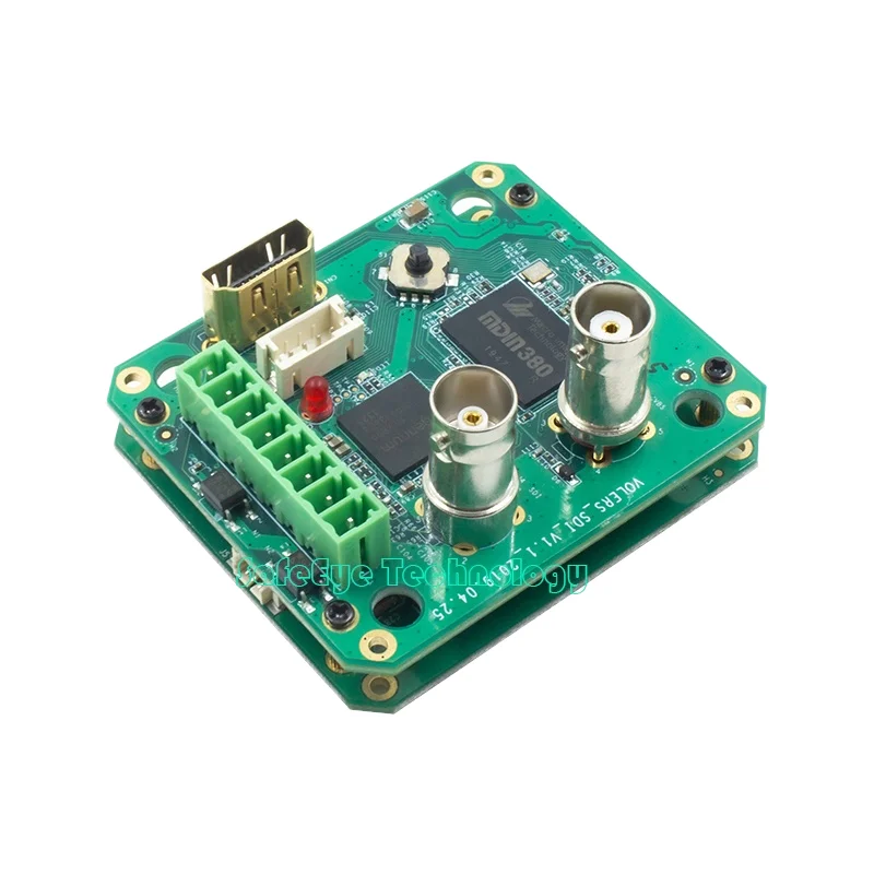 

3-in-1 Encoding Board with Power-Off Memory LVDS 3G-SDI/HD-MI/CVBS Tail Board for FCB Block CMOS Sensor Box Camera Modules