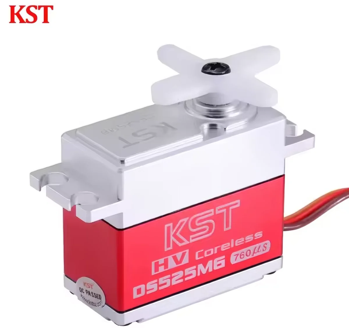 

KST DS525MG High Voltage 7.5kg 8.4V 0.04sec Response Digital Metal Gear Servo Motor RC Car Boat UAV Robot Helicopter Airplane