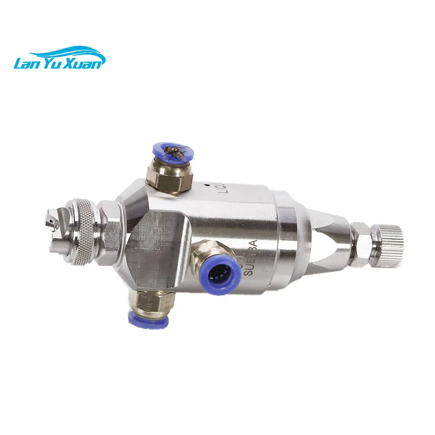 JAU 304SS 316SS Flat Fan Round Automatic Air Atomizing Nozzle
