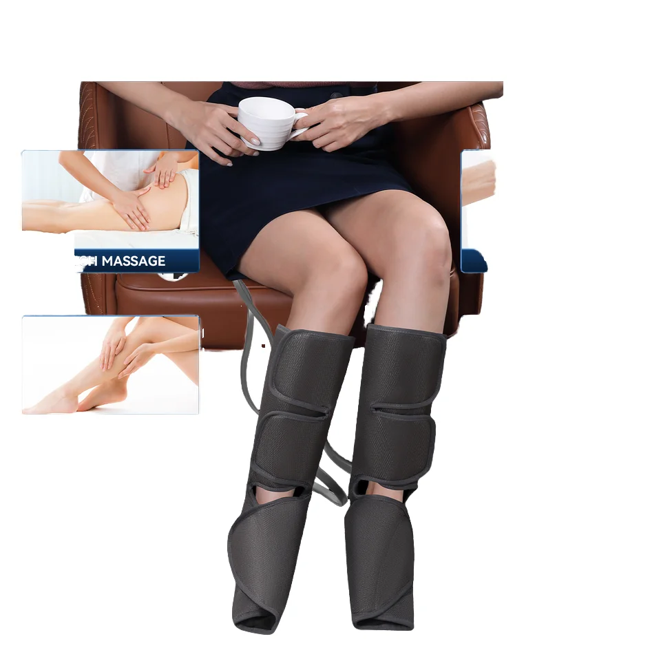 

Air Compression Kneading Electric Shiatsu Leg Foot Massager With Heat Calf Leg Massager