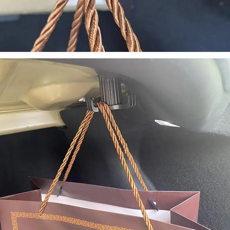 Trunk Hook Car Pendant Trunk Grocery Bag Hook Luggage Compartment Glove Bag Hook For Tesla Model 3 Car Shopping Bag Hanger