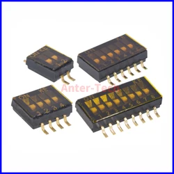 5PCS Patch dip switch Spacing 1.27MM Dip switch 1 2 3 4 5 6 7 8 9 10PIN quick switch SMD switch 2PIN 4PIN 6PIN 8PIN 10PIN 16PIN