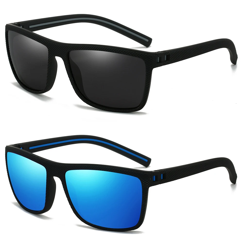 1/2PCS Zonnebril Heren Gepolariseerde Dames UV400 Zonnebril Visbril Outdoor Sportbrillen