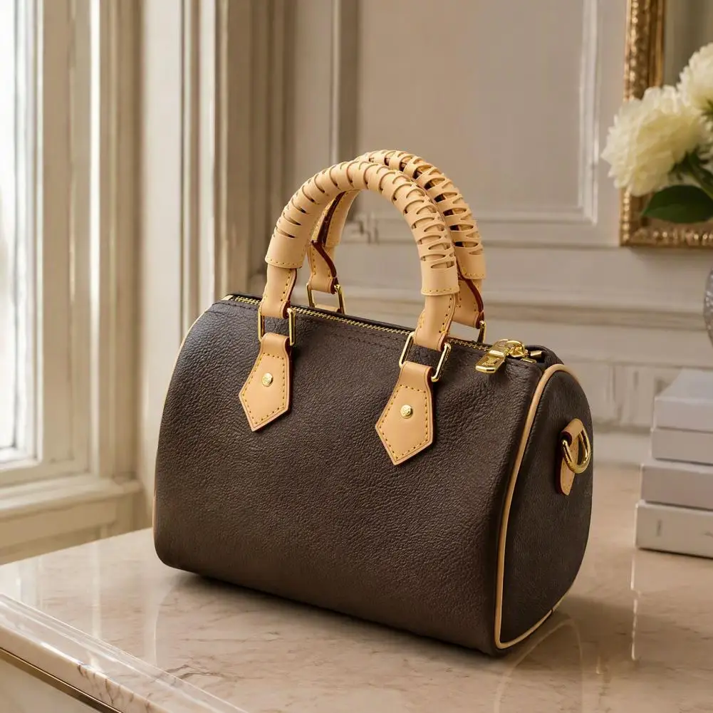 Handbag Handle Wrap 2pcs Faux Leather Handbag Handle Covers Stain Resistant Purse Protectors Universal Tote Bag Accessories Wrap
