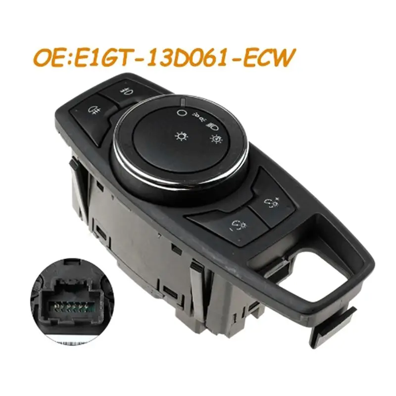 HOT-E1GT-13D061-ECW E1GT13D061ECW Car Headlight Fog Light Control Switch Car Light Switch For Ford,E1GT-13D061-ECW E1GT13D061ECW