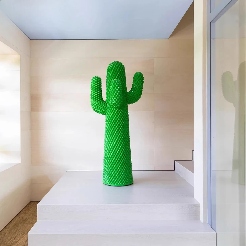 

Cactus coat rack floor-to-ceiling bedroom living room corner doll fiberglass large ornament