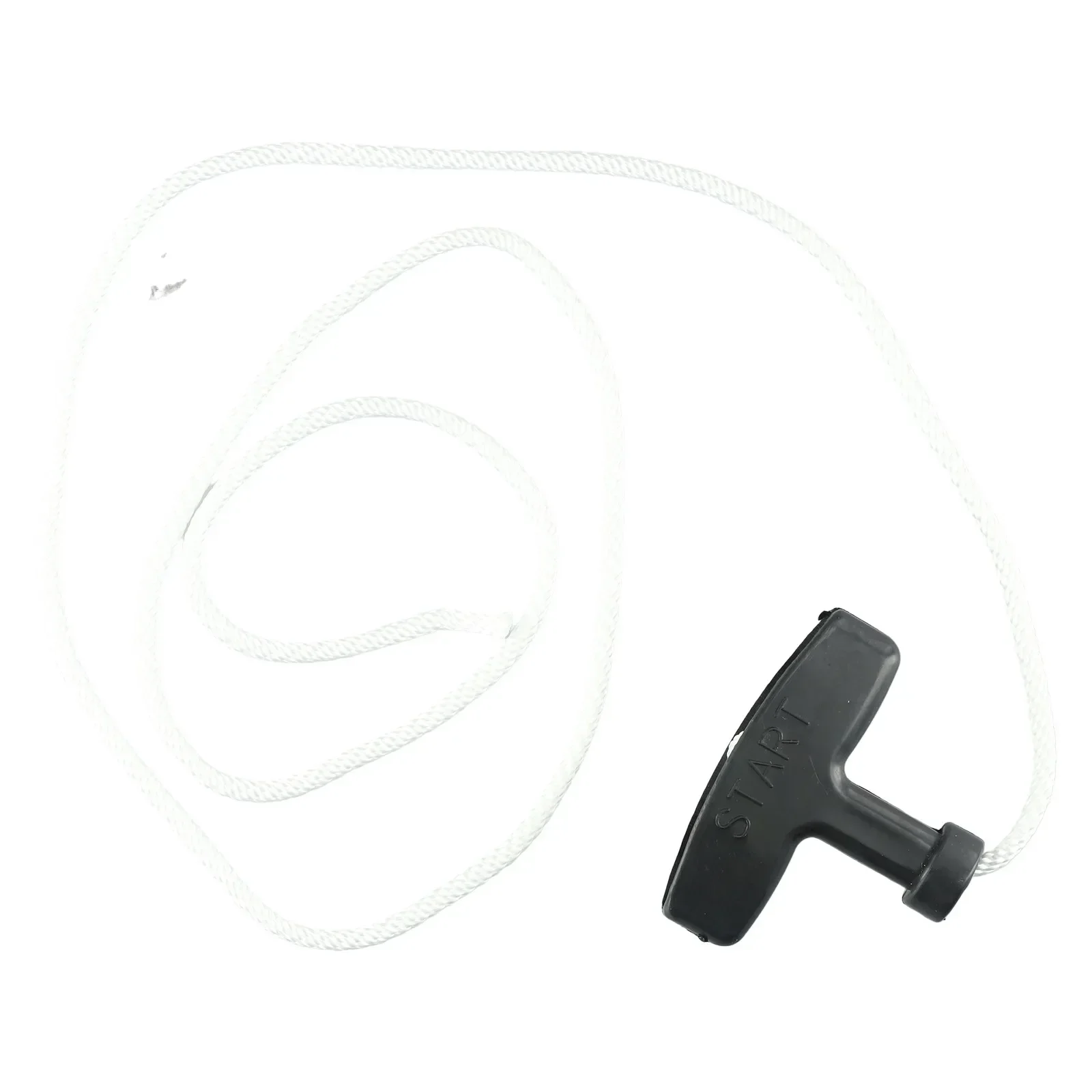 Start Cord Line Starter Rope Rope & Pull Handle White With Pull Handle For Petrol Lawnmowers Rope Starter White Rope Hot Sale