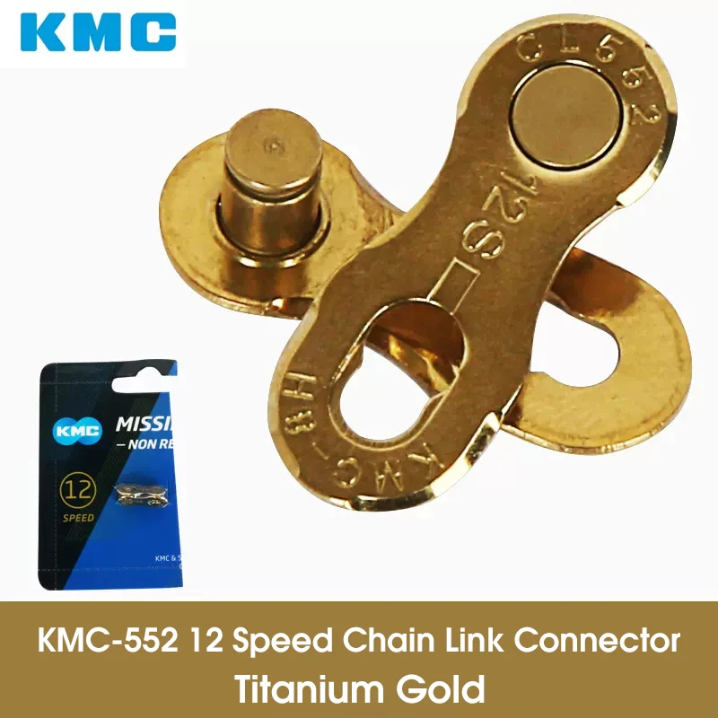 1 Pair KMC Bicycle Connector Lock Quick Link 6/7/8/9/10/11/12 Speed MTB Road Bike Chain Missing Link Reusable Chain Magic Clasp