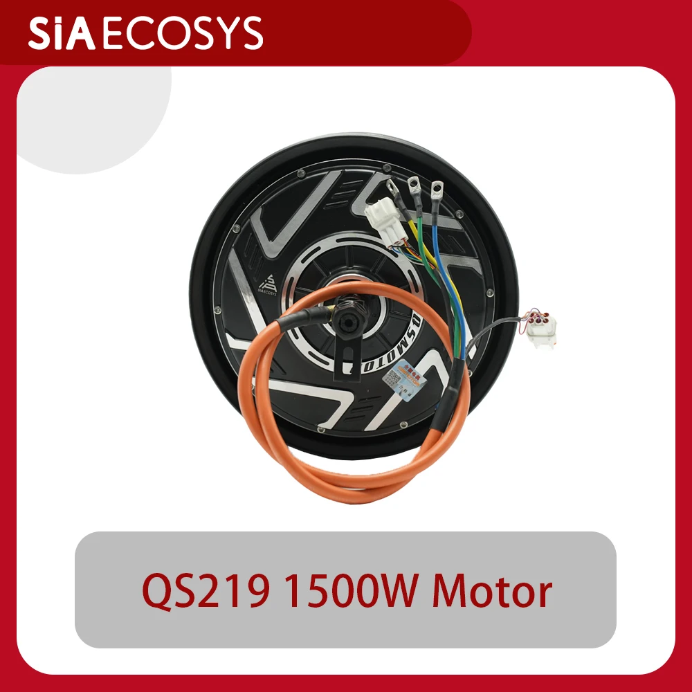 

SiAECOSYS QSMOTOR QS219 40H V1 1500W 72V 10*2.15 дюймов BLDC мотор-колесо для электромотоцикла