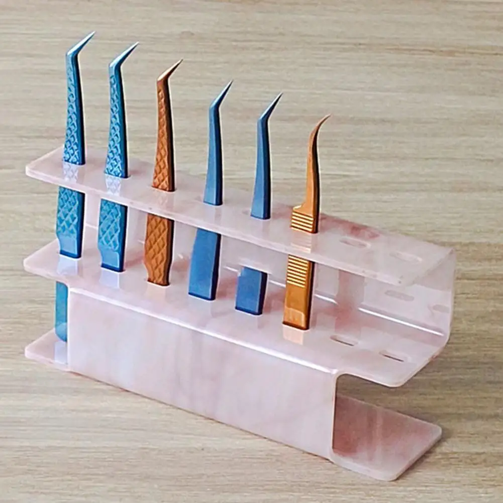 Eyelashes Storage Rack  Useful Can Be Reused Acrylic  Large Capacity Eyelashes Extension Tools for Home