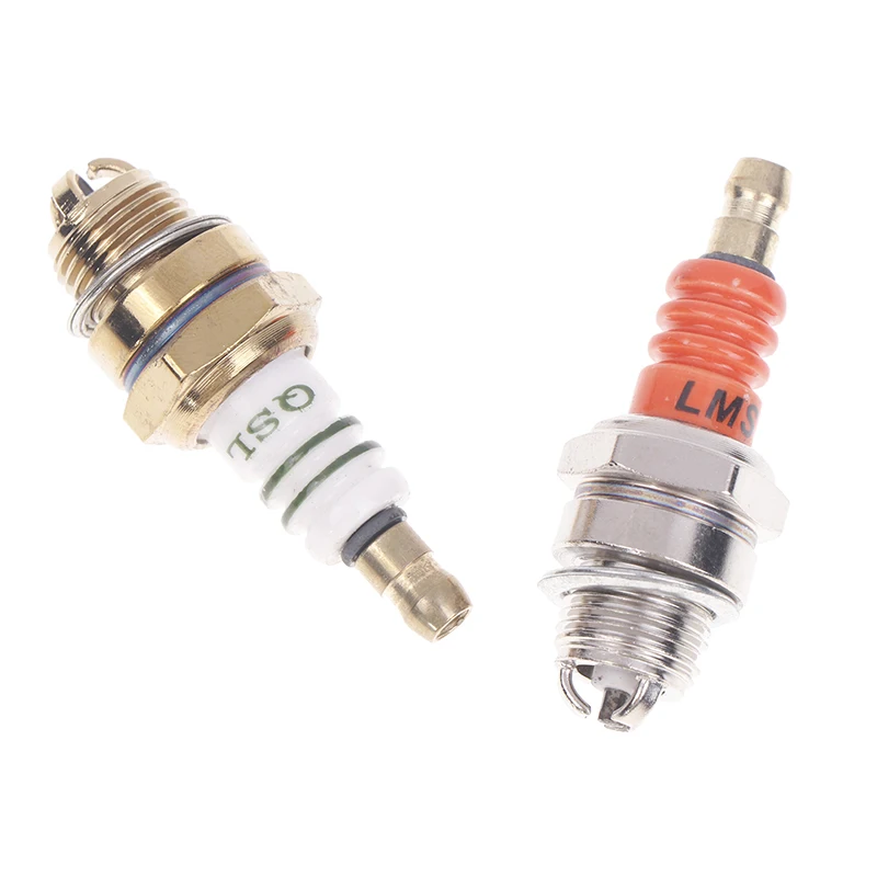 1PC หญ้า Trimmer อะไหล่ M14 * 1.25 Spark Plug L7T เบนซิน Chainsaw เครื่องตัดแปรง DIY อุปกรณ์เสริม