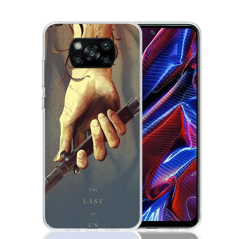 Funda de teléfono The Last of Us Game para Xiaomi Poco X6 X5 X4 X3 Nfc F6 F5 Pro F4 Gt F3 F2 F1 M5S M4 M3 Art personalizada Coque Capa