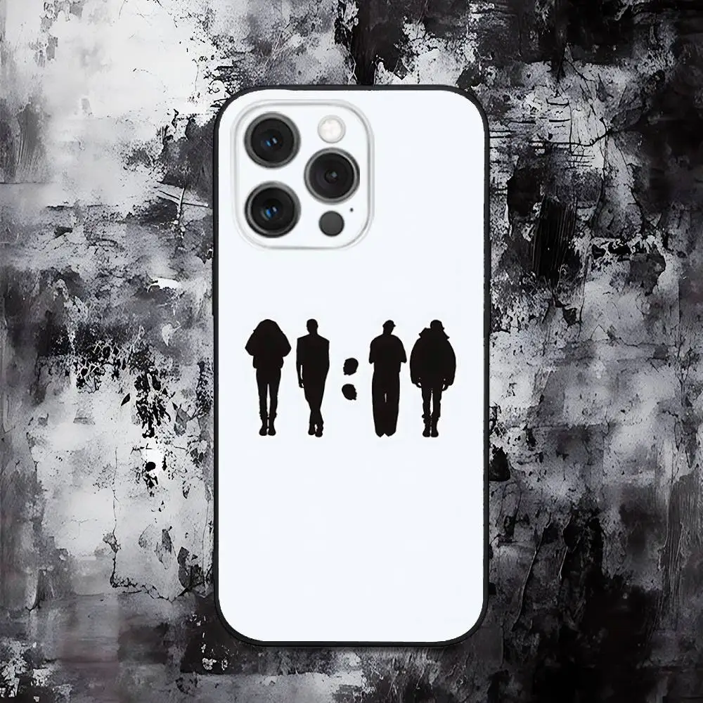 حافظة هاتف C-Chris Brown 11 لهاتف iPhone 16,15,14,13,12,11,Pro,Max,Plus,X,XS,SE,E,Mini,Soft Silicone Black Case