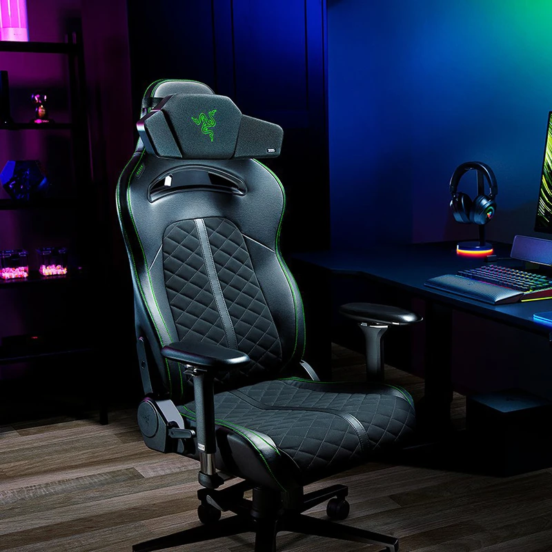 Bezprzewodowa poduszka pod głowę Razer Clio Zintegrowane podwójne głośniki Near-Field - wiele ustawień audio - THX ®   Obsługa dźwięku przestrzennego