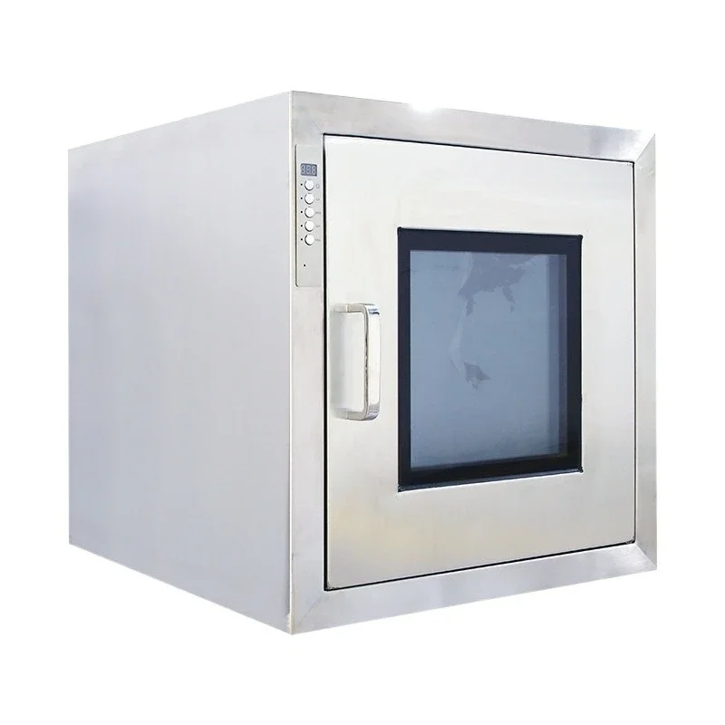 Purification equipment, mechanical interlock external door cold plate baking paint UV sterilization transfer window