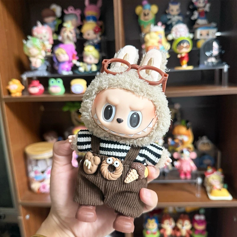 

Новое поступление для куклы Labubu, одежда Idol, милая мини-плюшевая кукла, одежда, корейские аксессуары для кукол Idol, набор аксессуаров «сделай сам», без куклы