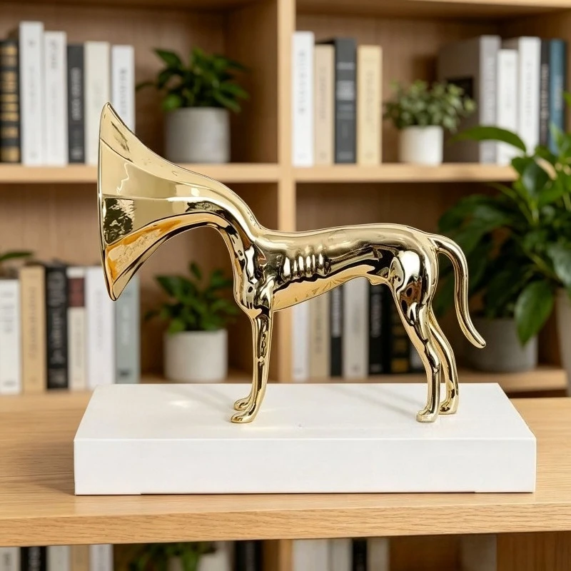 Elegant Light Luxury Ornament, Soft Furnishing Decor for Study, Bookcase, TV Cabinet, Niche, Home & Office