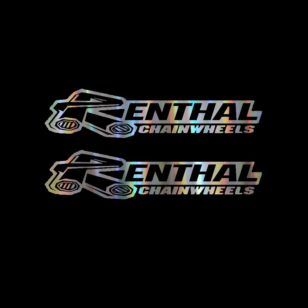 2pcs for RENTHAL Decal Set Quality Stickers Vinyl Graphic Logo Adhesive