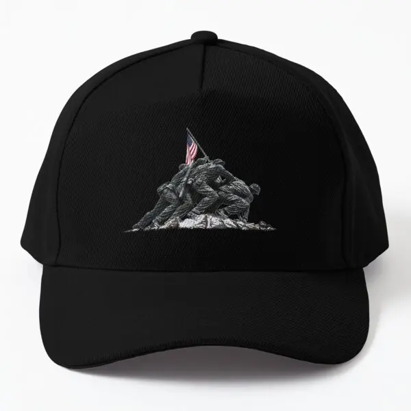 Marine Corps Battle Of Iwo Jima  Baseball Cap Hat Outdoor Czapka Solid Color Women Sun Spring  Casquette Bonnet  Printed Boys