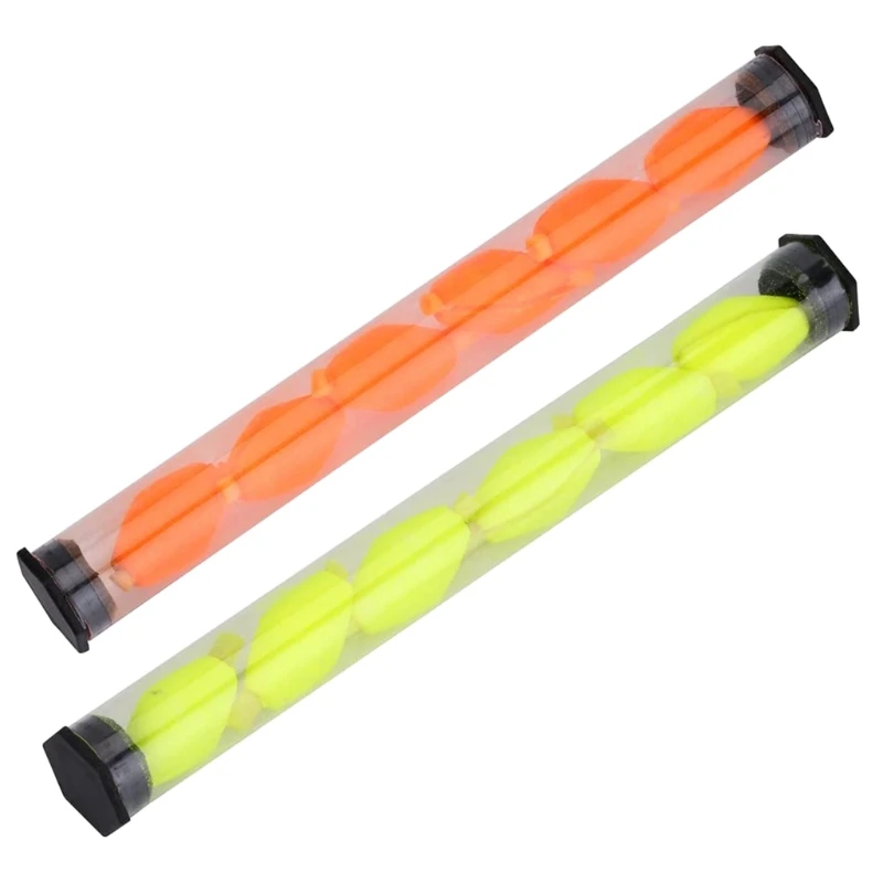 1 Tube Fishing Float Foam Indicators Highly Visibility For Fly Fishing Accessories Olive Plastic 2 Colors